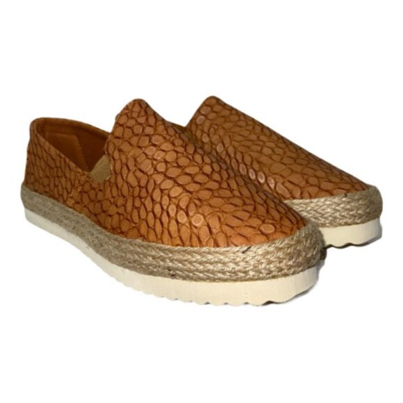 Electric Karma LuLu Camel Espadrilles Flats - Picture 3 of 4